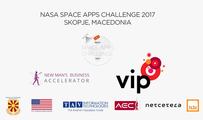 Supporters of NASA Space Apps Challenge Skopje, Macedonia 2017