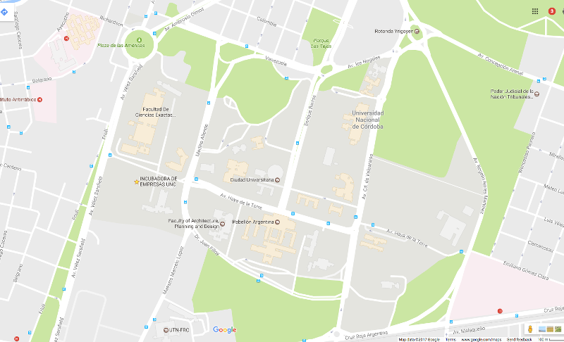 Google Maps - Ciudad Universitaria
