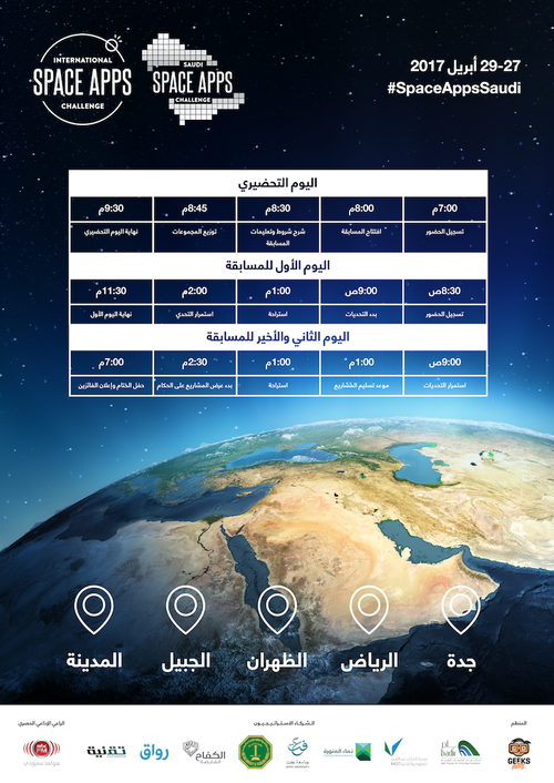 Space Apps Saudi Plan